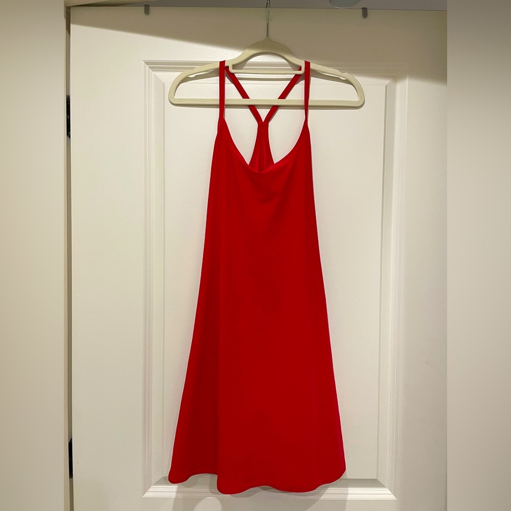 Outdoor Voices Red Exercise Dress